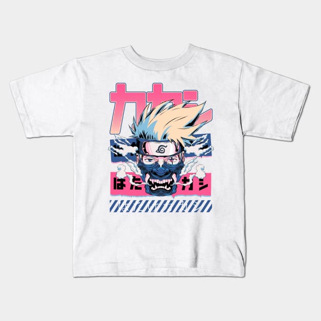 Kakashi Kids T-Shirt by Alim Hamdi